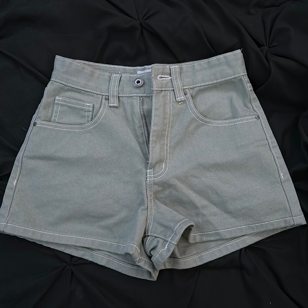 CottonOn high rise mom shorts